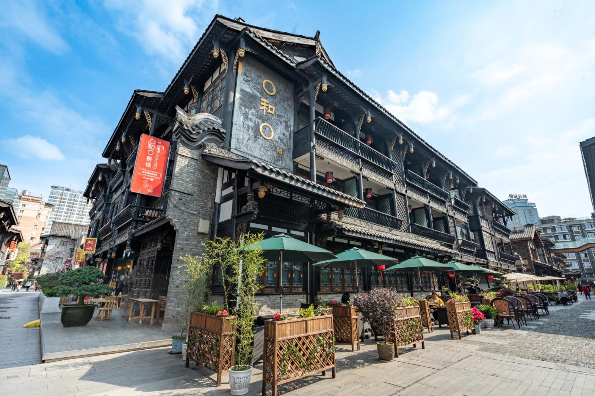 Buddha Zen Hotel Csengtu Kültér fotó